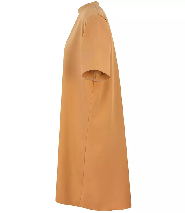 A simple elegant shirt dress for occasions