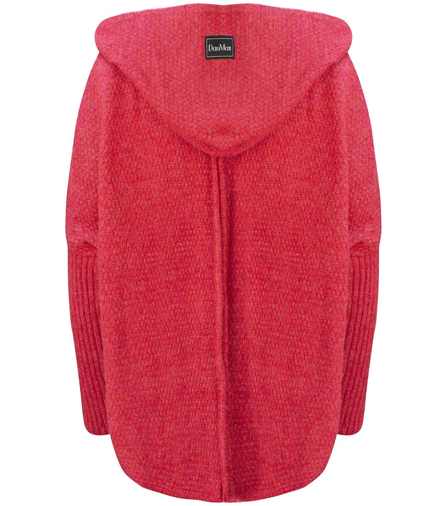 THICK cardigan cardigan bat WOOL