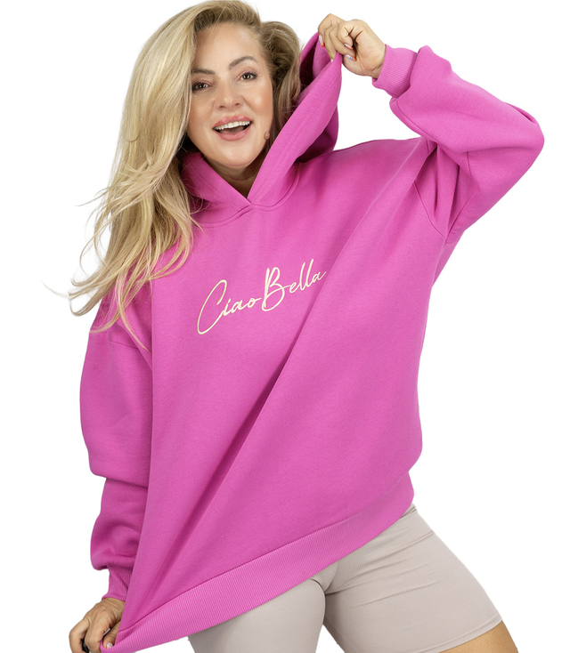 Women's warm hoodie CIAO BELLA
