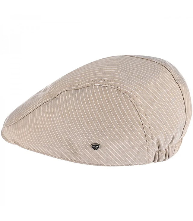 Stylish single-colored men's fine stripes helmet