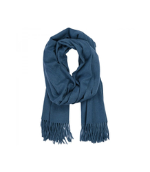 Scarf Thick scarf tassels single color warm soft 200x70 cm