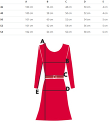 Navy striped midi dress with waist tie MARINA