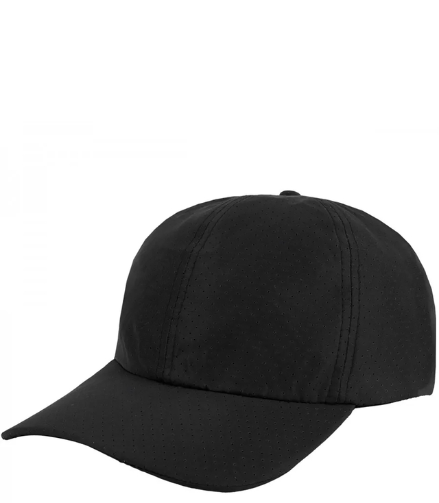 Unisex adjustable perforated baseball cap 