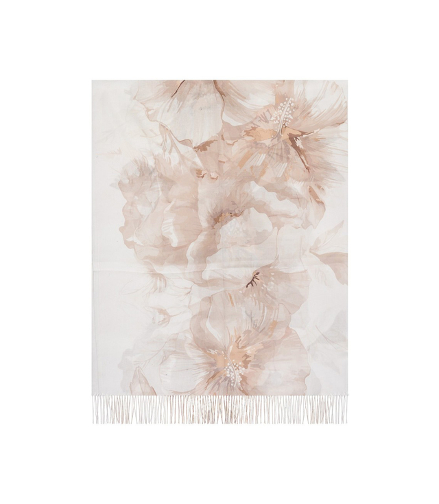 Women's floral pattern scarf 180x70