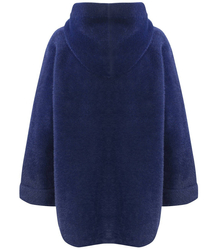 ALPAKA kurtka WEŁNA z kapturem PŁASZCZ