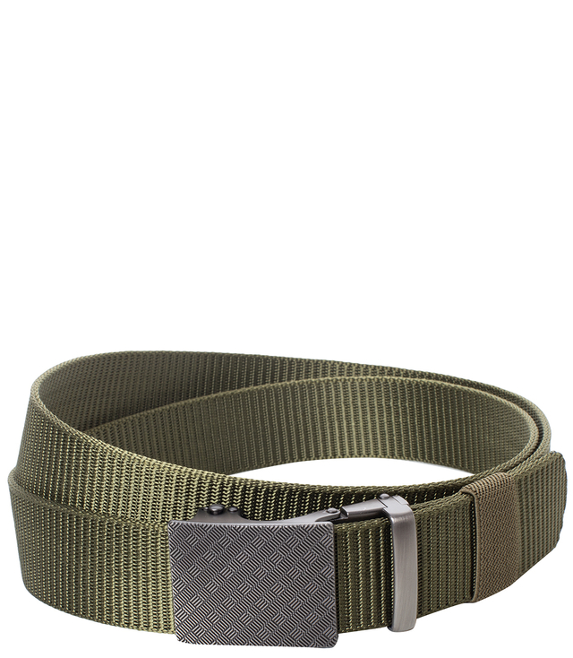 Universal men's belt 120/3.5 cm Metal clip buckle