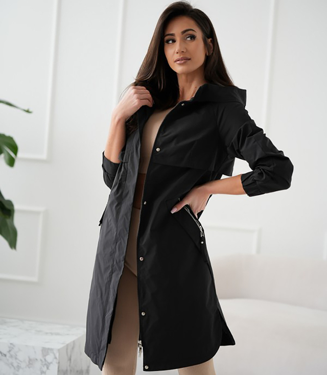 Women's trench coat transitional parka VICTORIA