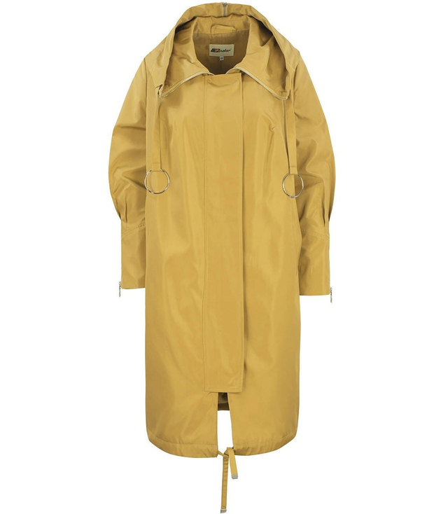 Women's transitional oversize hood coat