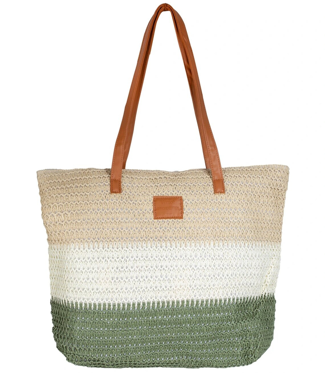 Mega large summer beach bag, braided, 3 colors