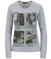 Youth Blouse Long Sleeve PRINT