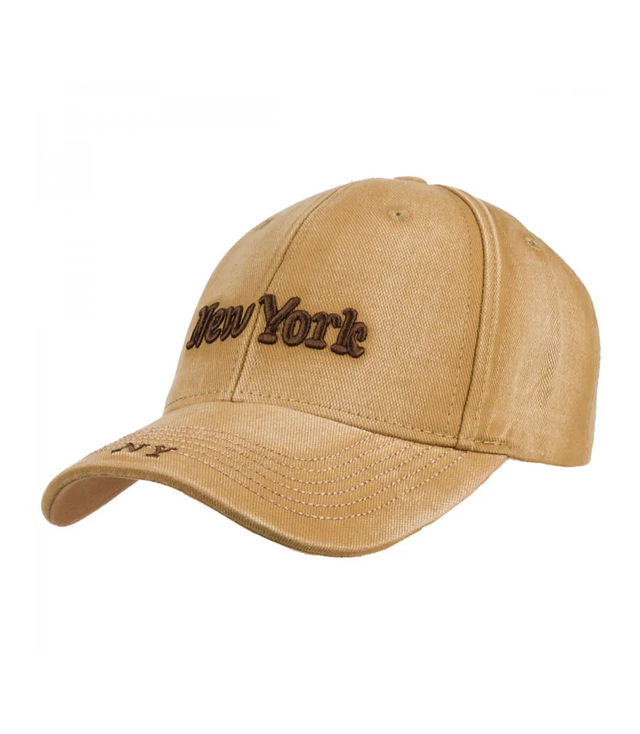 Czapka z daszkiem z ozdobną naszywką NEW YORK UNISEX