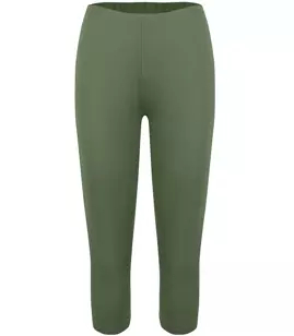 Classic 3/4 plus size seamless leggings (15510 / 5055) - Agrafka