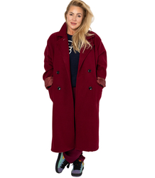 Women's long loose oversized coat CINDY