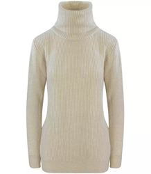 Classic ribbed turtleneck sweater