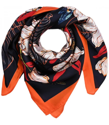 Stylish Elegant Scarf Mix of beautiful patterns 70x70 cm