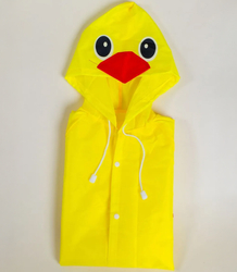 Children's raincoat with cute hood Waterproof