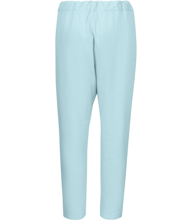 Women&#39;s fabric trousers with a BAGGY tab