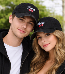 PARIS baseball cap with decorative patch