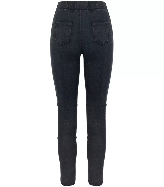 Damskie spodnie jegginsy tregginsy skinny Eleganckie