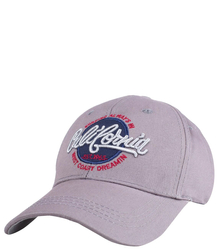 A baseball cap decorated with the inscription CALIFORNIA