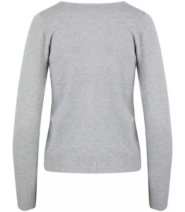 Classic short smooth sweater ELEONOR