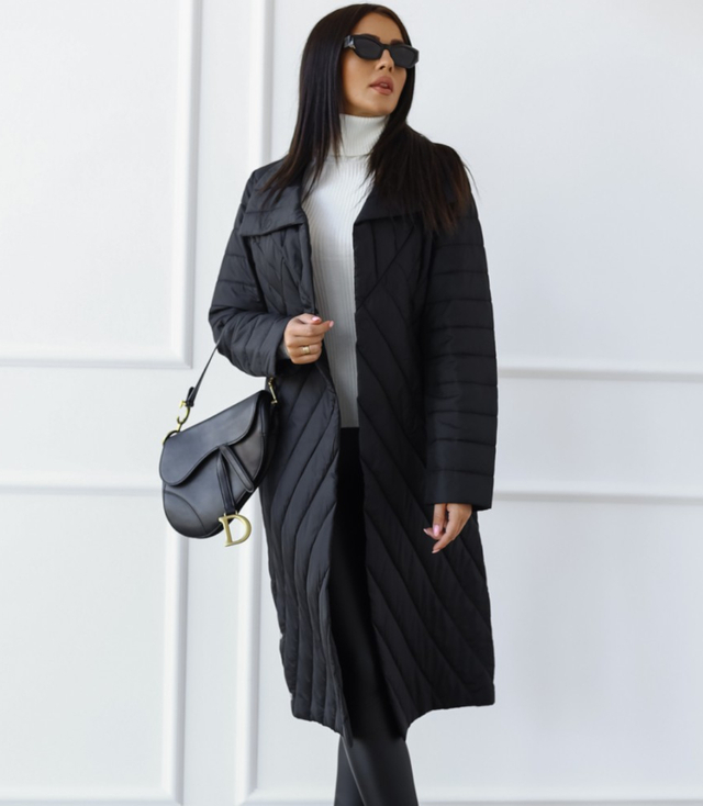 Women's Transitional Quilted Elegant Coat NATALIA