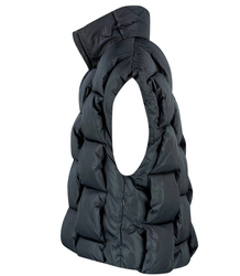 Women's Sleeveless Warm Short Quilted Vest ADA