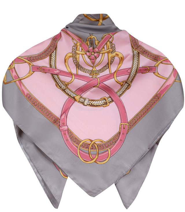 Sling delicate elegant scarf print