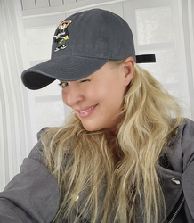 TEDDY bear embroidered baseball cap 