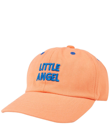 Children's baseball cap decorated with embroidery LITTLE ANGEL