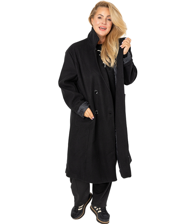 Women's long loose oversized coat CINDY