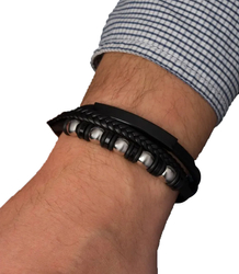 Men's bracelets perfect for a gift braided