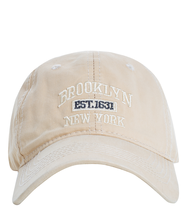 Unisex baseball cap with BROOKLYN embroidery