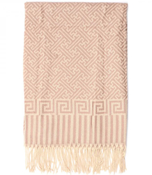 Warm Aztec pattern scarf elegant stylish 190x65 cm