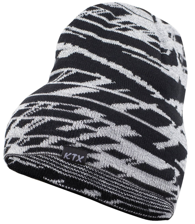 Multipurpose autumn winter beanie BEANIE Warm abstract pattern