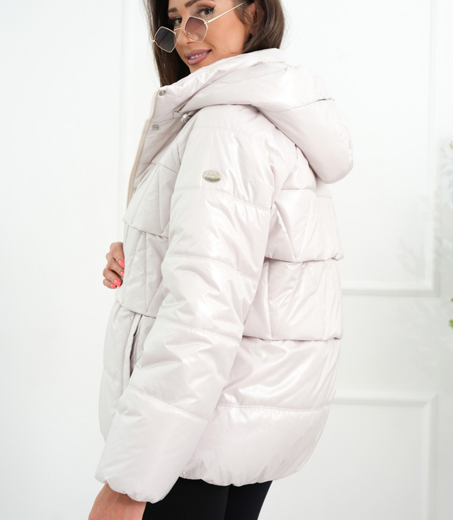 Women's insulated bomber jacket with quilting JAGNA