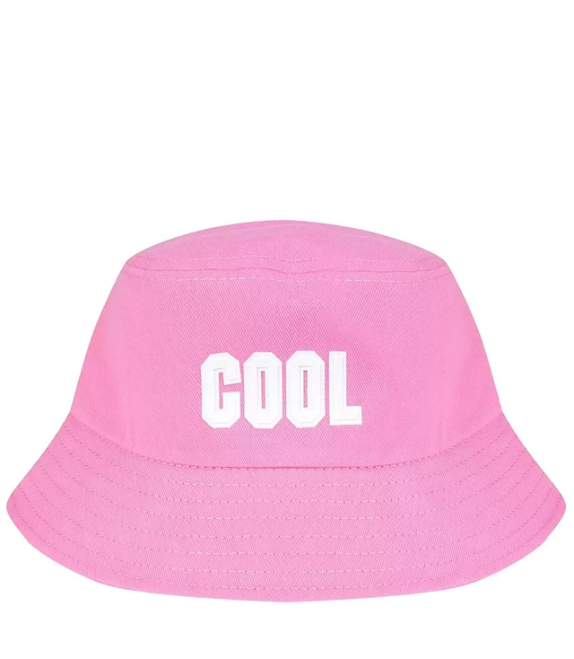 BUCKET HAT hat with COOL lettering