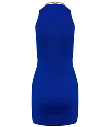 Matching elastic chain dress