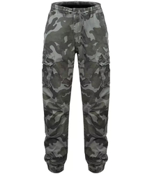 Men's denim cargo pants CAMO joggers