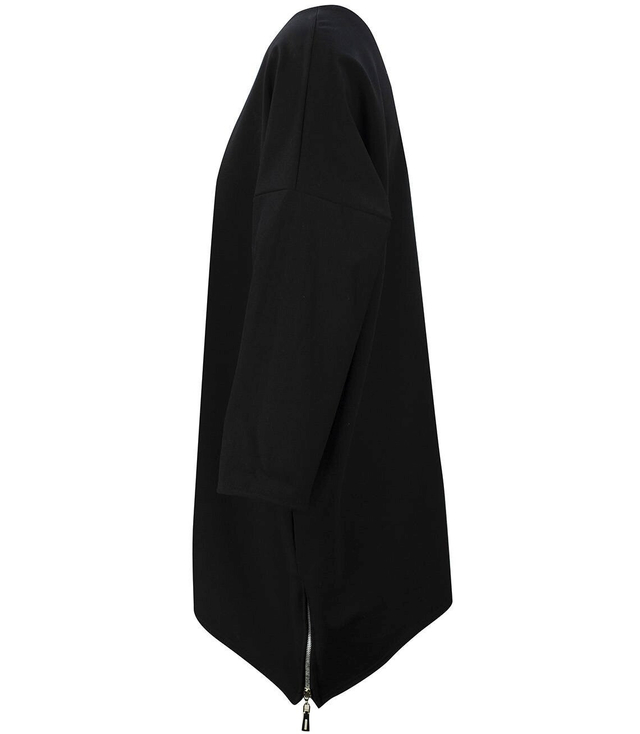 Sukienka bluza dresowa tunika z cekinami