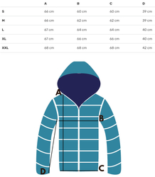 IRMA winter bomber jacket with detachable sheepskin jacket