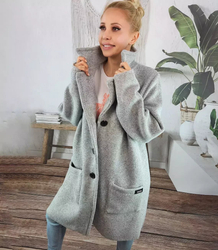 Knitted Transition Coat Cardigan Sweater