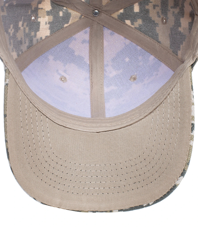 Unisex moro baseball cap with velcro closure