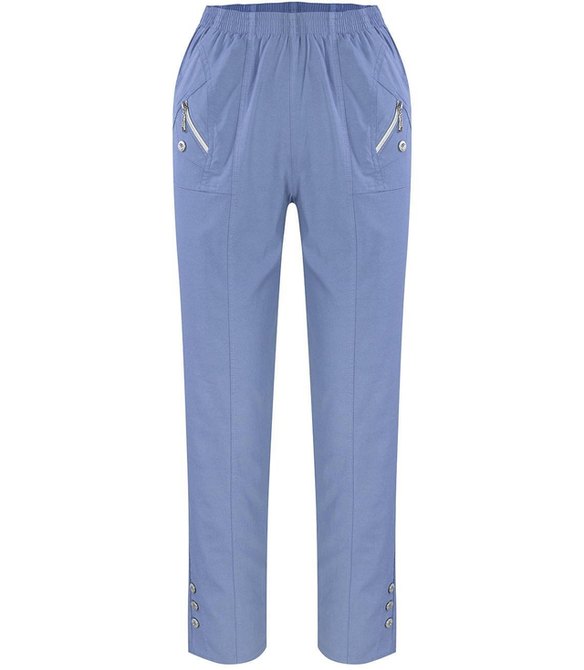 Comfortable elastic pants with an elastic band