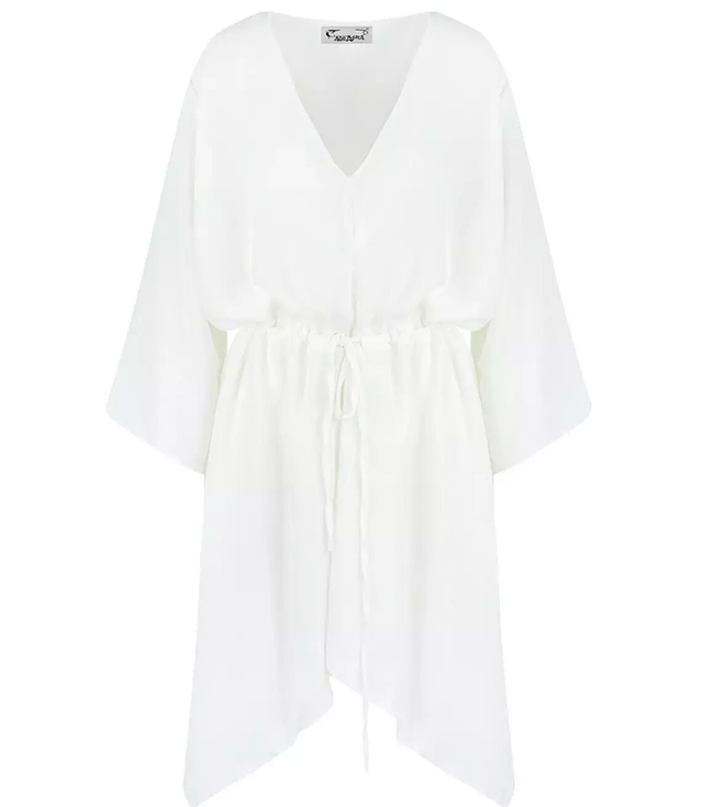 Beautiful loose asymmetric mini dress