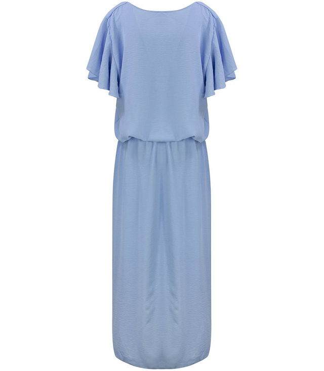 Airy MAXI dress with an elastic waistband