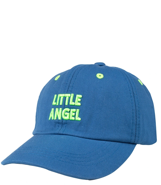 Children's baseball cap decorated with embroidery LITTLE ANGEL