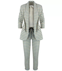 Set Blazer + Trousers Set Lattice