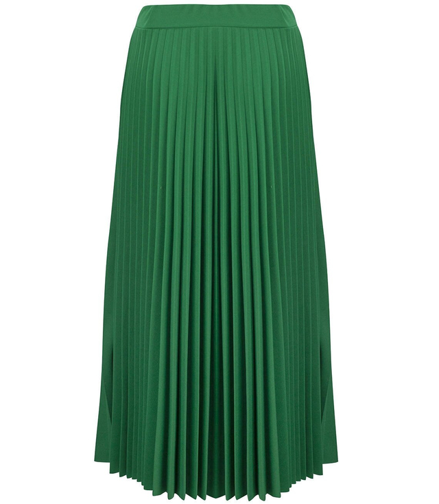 Spódnica plisowana długa midi maxi czarna