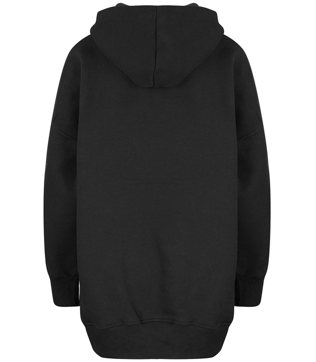 Warm, smooth oversize hooded sweatshirt JANET